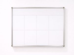 Bảng tin chung cư treo tường khung nhôm
