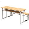 Bộ bàn học sinh rời ghế băng dài không tựa